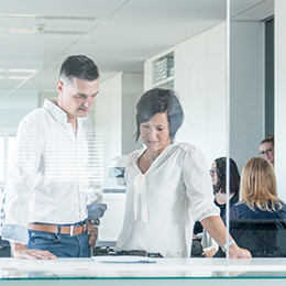 Mitarbeiter als Ansprechpartner - persönliche Kontaktmöglichkeit für Kundenanfragen und Anliegen